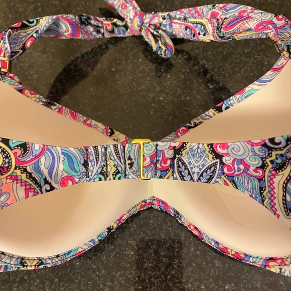 Victoria's Secret Paisley Swim Top - Picture 7 of 14